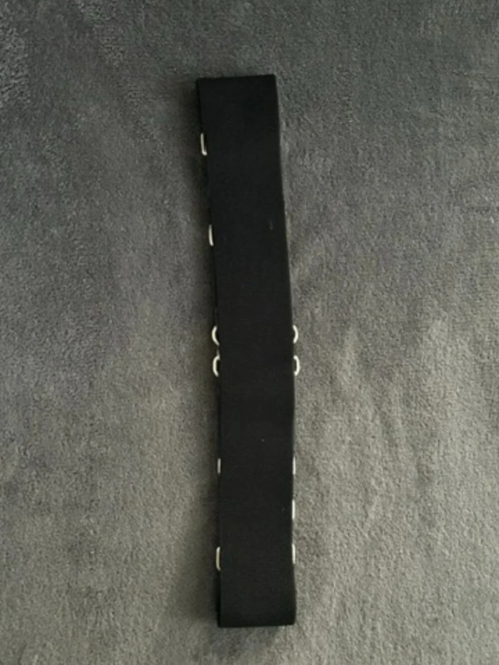 Vintage Betsey Johnson Black Stretch Belt BBP1635